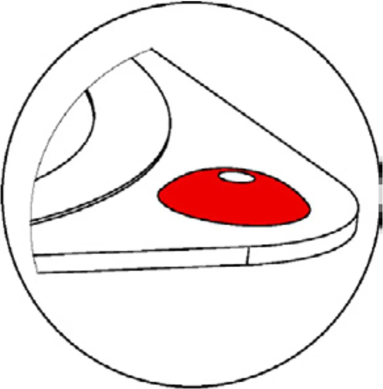 Dot embossing opening style